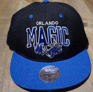 Orlando Magic Mitchell & Ness Black NBA Cap
